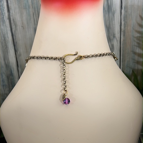 ⭐️Adorned Crown Artisan Assemblage aquarium collection sea creatures necklace - Picture 7 of 14